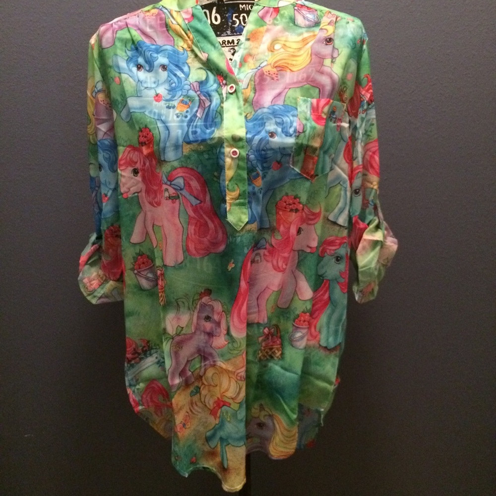 🌈 Iron Fist My Little Pony Blouse 🦄